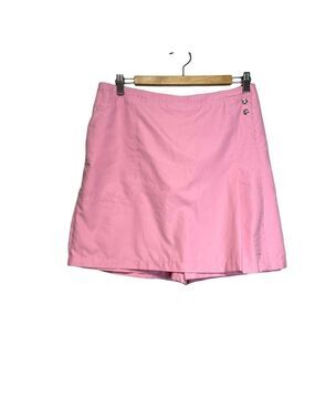 Izod X-tra Dry Pink Breast Cancer Golf Skort Skirt, Size 14